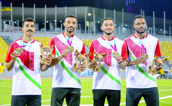 Oman move to fourth with 20 medals at GCC Games