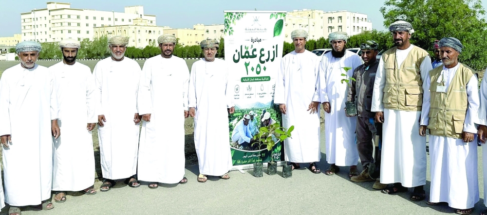The programme included planting a number of native and fruit-bearing saplings. - ONA