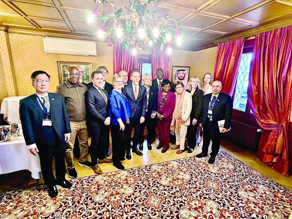 The Sultanate of Oman’s delegation to the meeting is headed by Dr Hilal bin Ali al Sabti, Minister of Health. - ONA