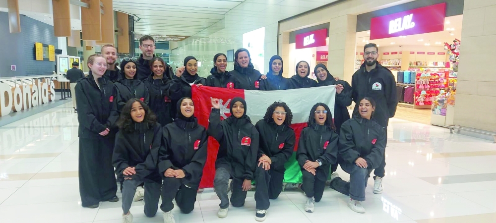 The Oman Girls Ice Hockey team was among 43 countries worldwide that simultaneously hosted matches for the 2026 edition of the IIHF's Global Girls Game.