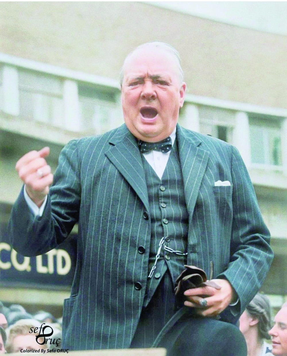 Winston Churchill discovered painting as a way of releasing the stress, the anguish that the situation had caused him.
