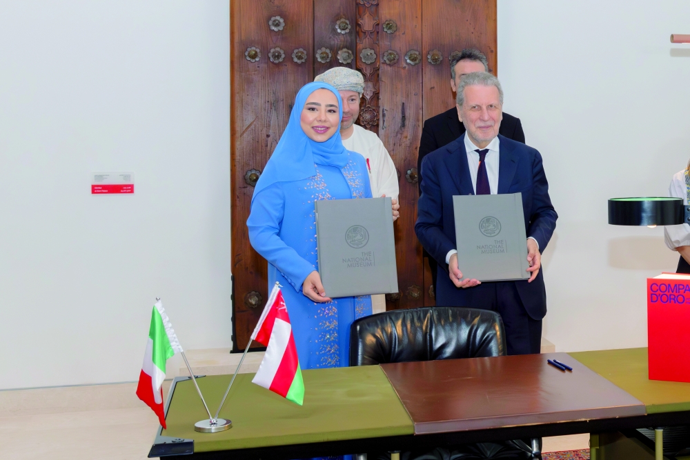 The MoU between the National Museum of Oman and the ADI Design Museum underscores a growing cultural partnership between Oman and Italy.