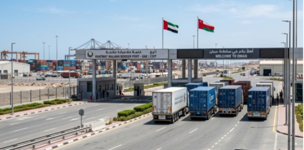 Sharjah waives toll fees for trucks from Oman
