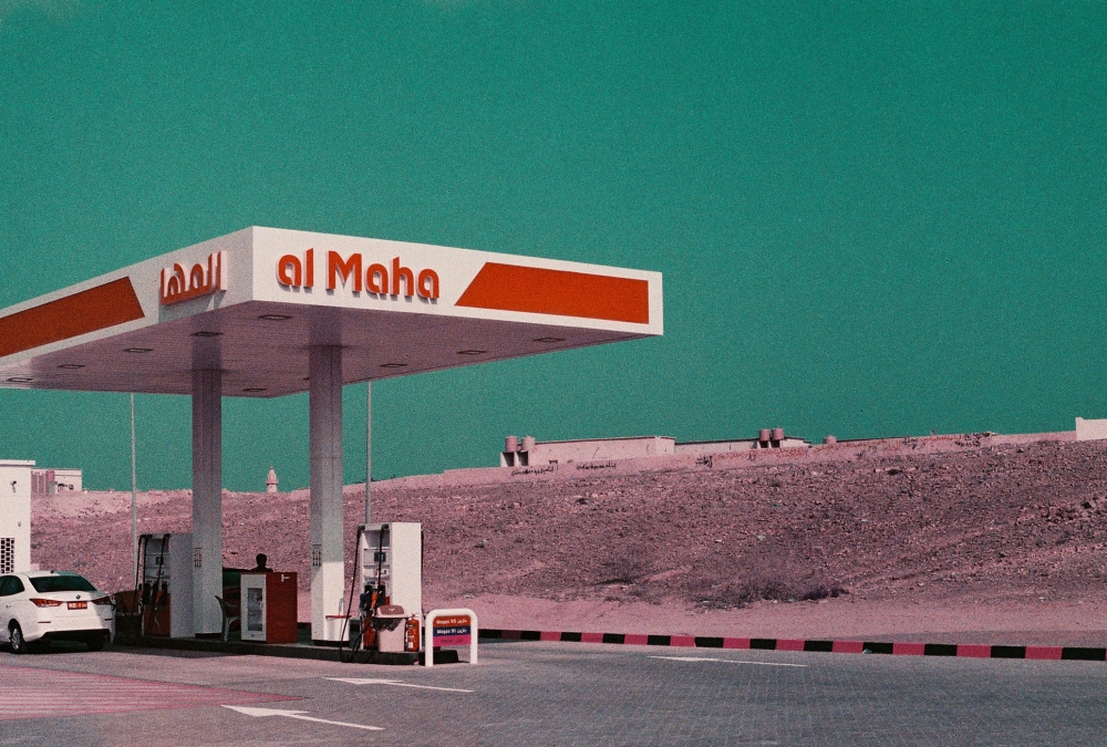 A fuel station at Masirah Island