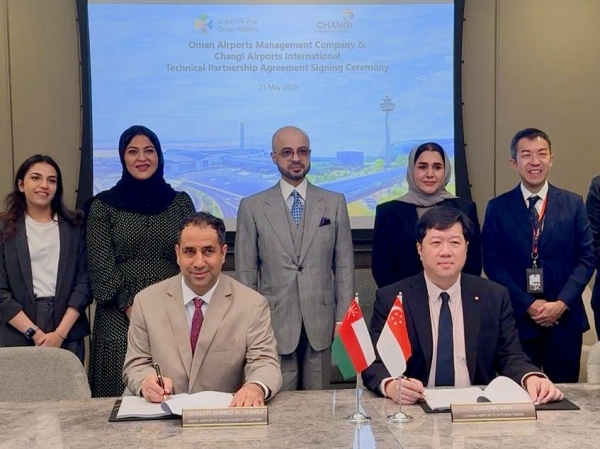 Oman Airports signs strategic agreement with Changi Airports