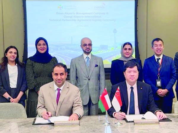 Oman Airports partners with Changi to elevate Muscat Airport