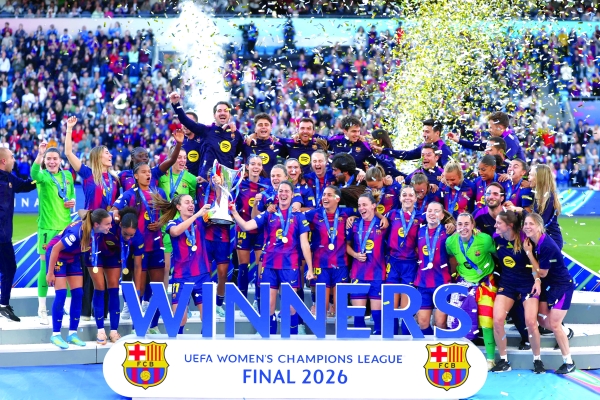 Pajor, Paralluelo star as Barcelona thrash Lyon to win Women's CL
