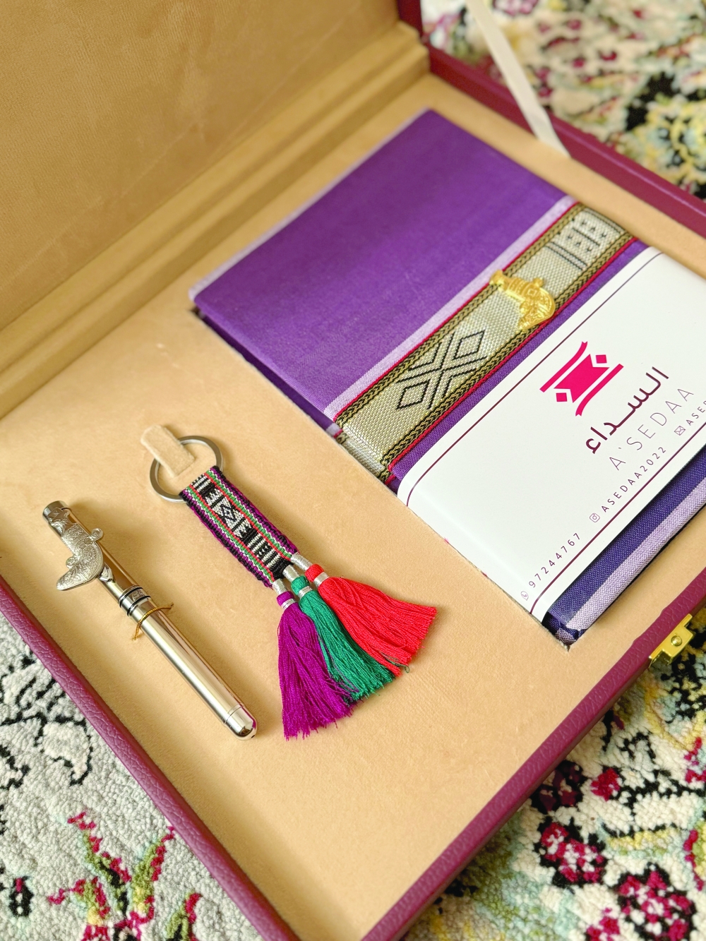 A’Sedda signature textile collection piece, reflecting the fusion of tradition, sustainability and modern design.