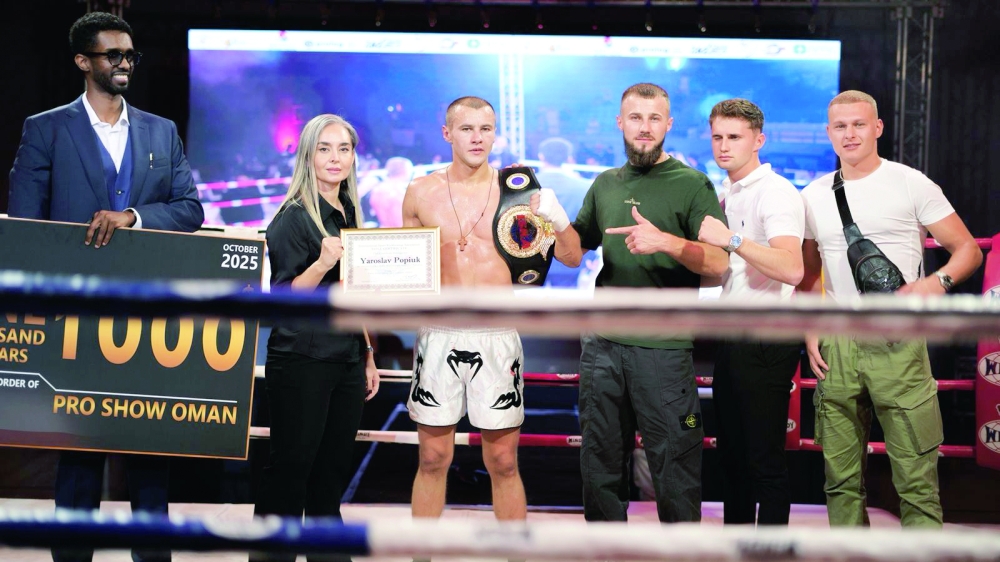 Scenes from Oman’s first ISKA International Belt event, held in October 2025.
