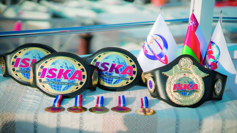 Scenes from Oman’s first ISKA International Belt event, held in October 2025.