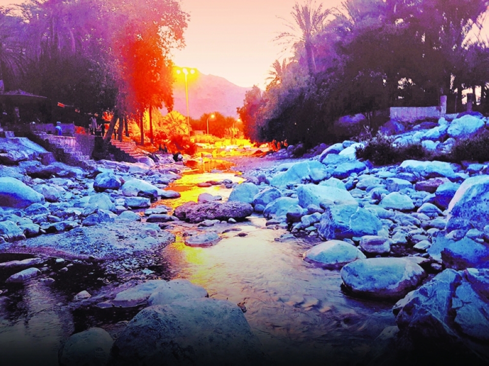 The Sultanate of Oman is home to scores of wadis, springs and seasonal waterfalls.