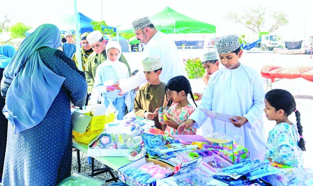 The festival also includes cultural and artistic competitions for children.