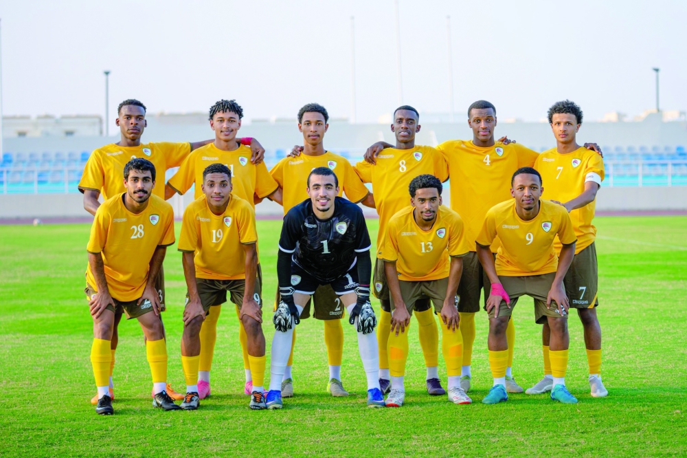 The Oman Under-20 team