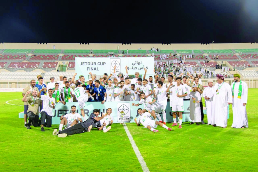 Sohar club won the Jetur Cup for their first title.