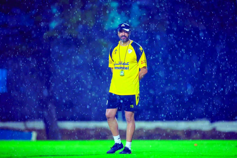 Tarik Sektioui oversees Oman’s training session in Jakarta ahead of upcoming Gulf and Asian assignments.