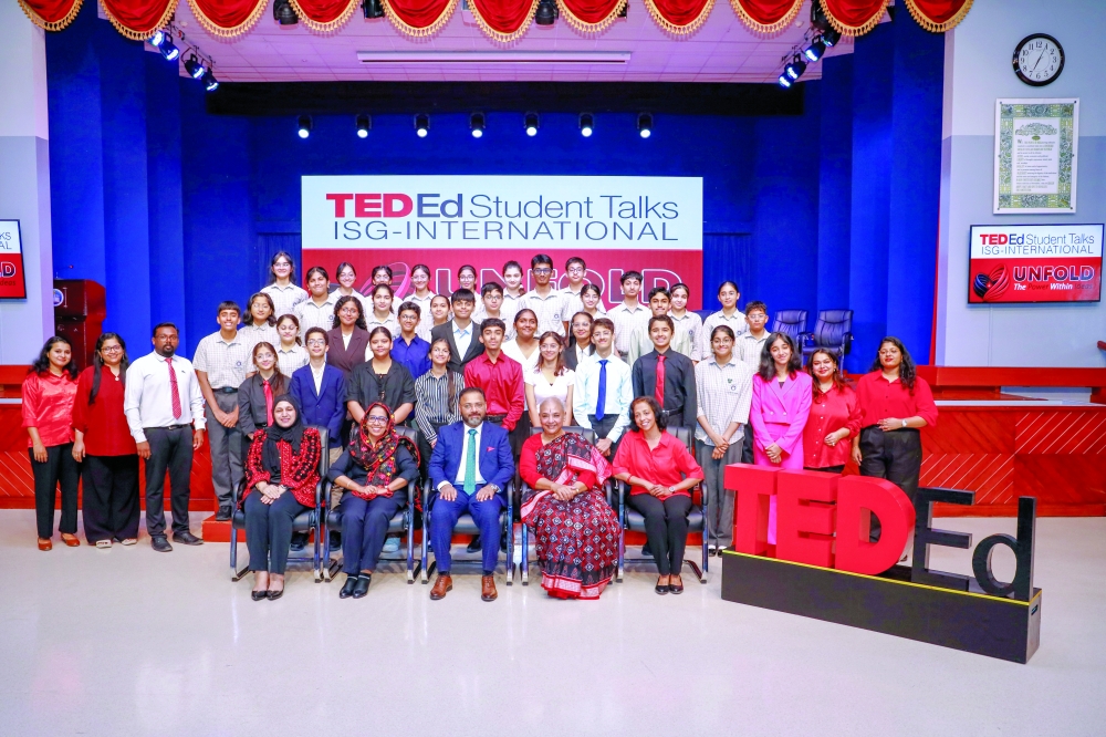 Young speakers took to the stage with confidence and shared ideas.