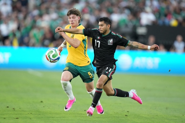 WC co-hosts Mexico beat Australia 1-0 in Rose Bowl warmup