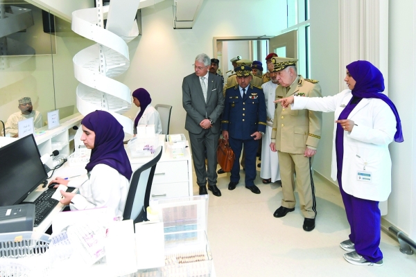 Algerian official visits Medical City