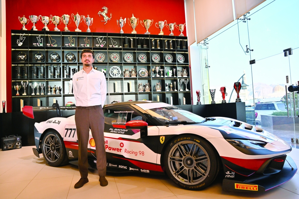 Al Faisal unveils Ferrari 296 GT3 ahead of 2026 GT season