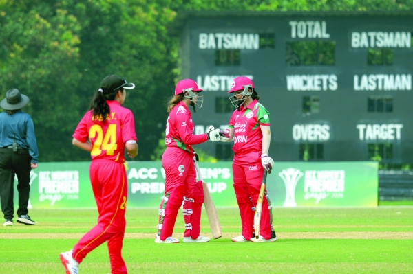 Oman women defeat China to begin ACC Premier Cup campaign