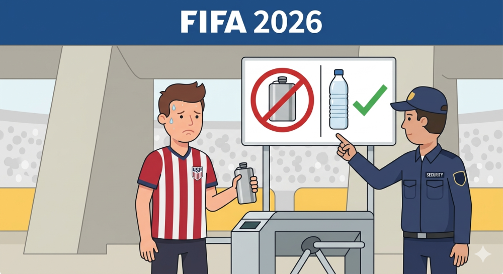 FIFA bans reusable bottles at World Cup venues citing safety concerns