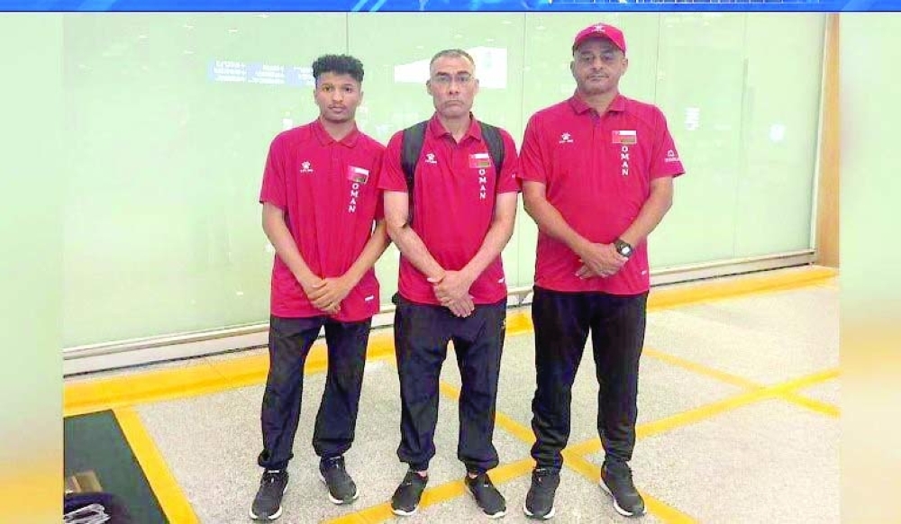 Oman Athletics team