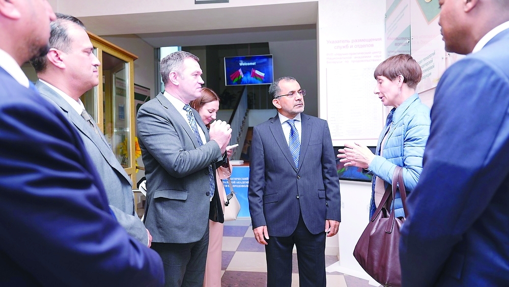 The delegation also visited research centres specialised in agricultural and veterinary fields. - ONA