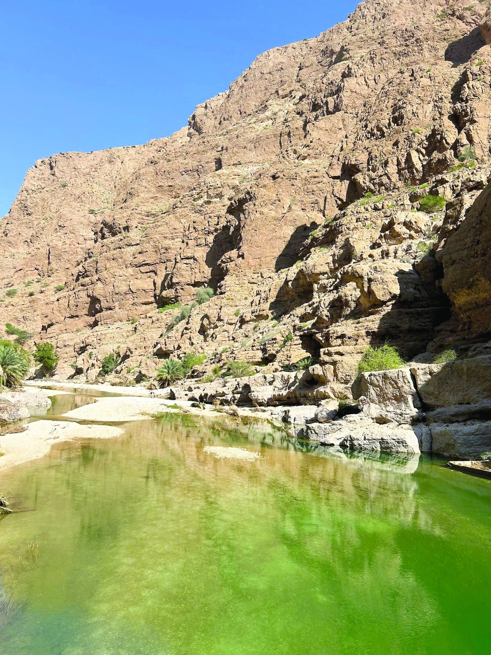 Wadi Al Shab, one of Oman’s most famous natural attractions