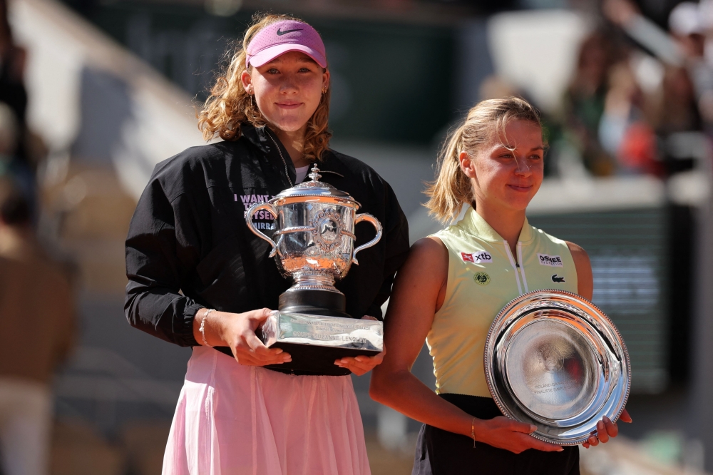 Andreeva already eyeing second Grand Slam title after French
