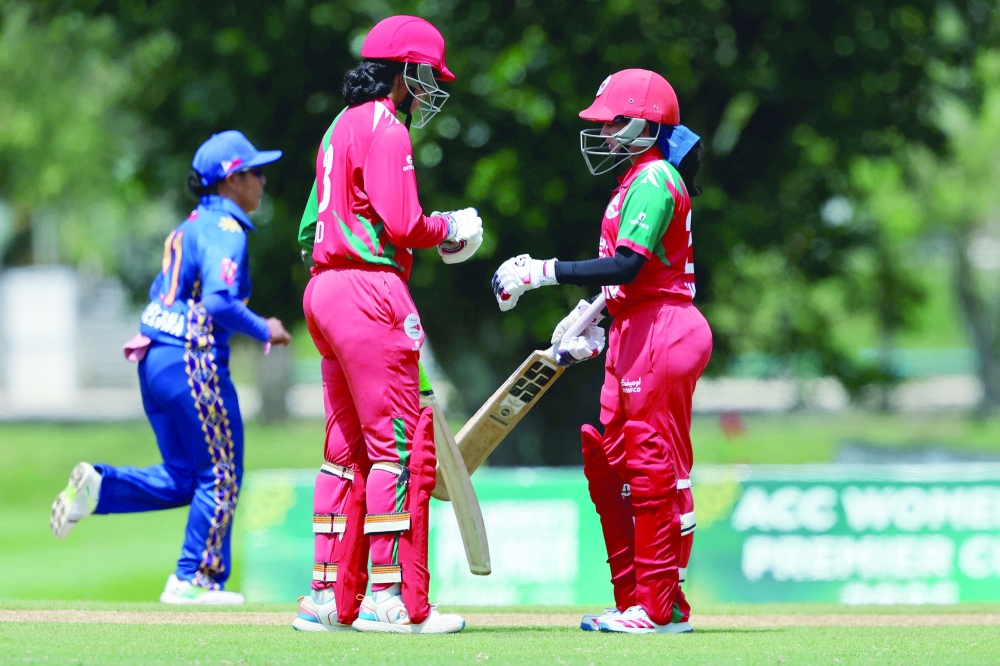 Oman's bowlers produced one of their most disciplined displays of the competition. 