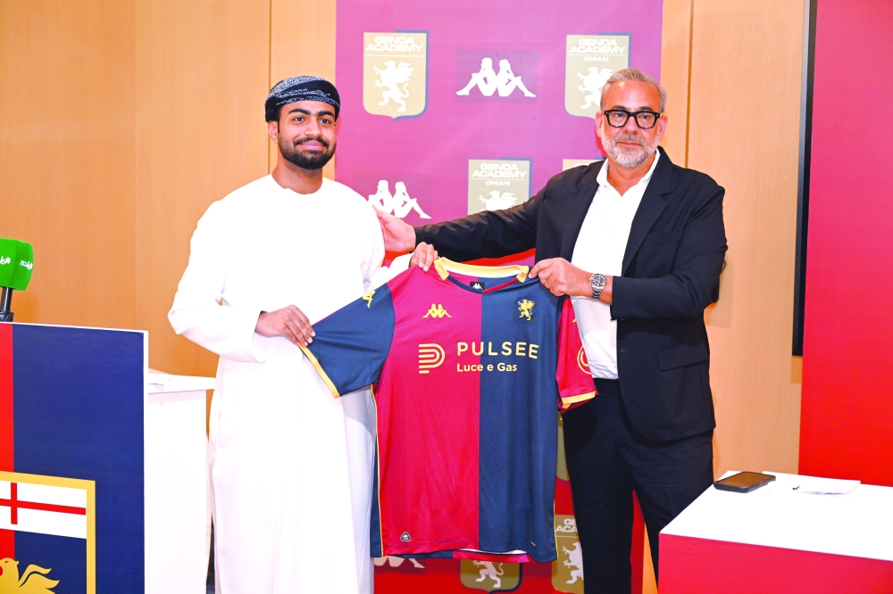 Genoa confirmed plans to launch Genoa Academy Oman. — Abdulwahid al Hamadani 