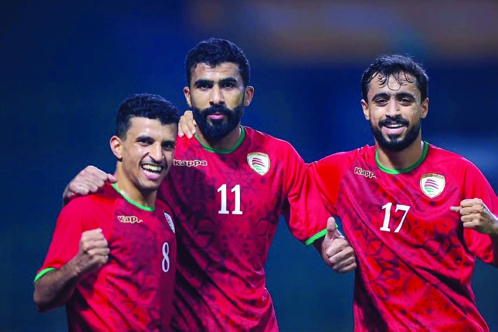 Abdulsalam al Shukaili extends the lead with the fourth goal.