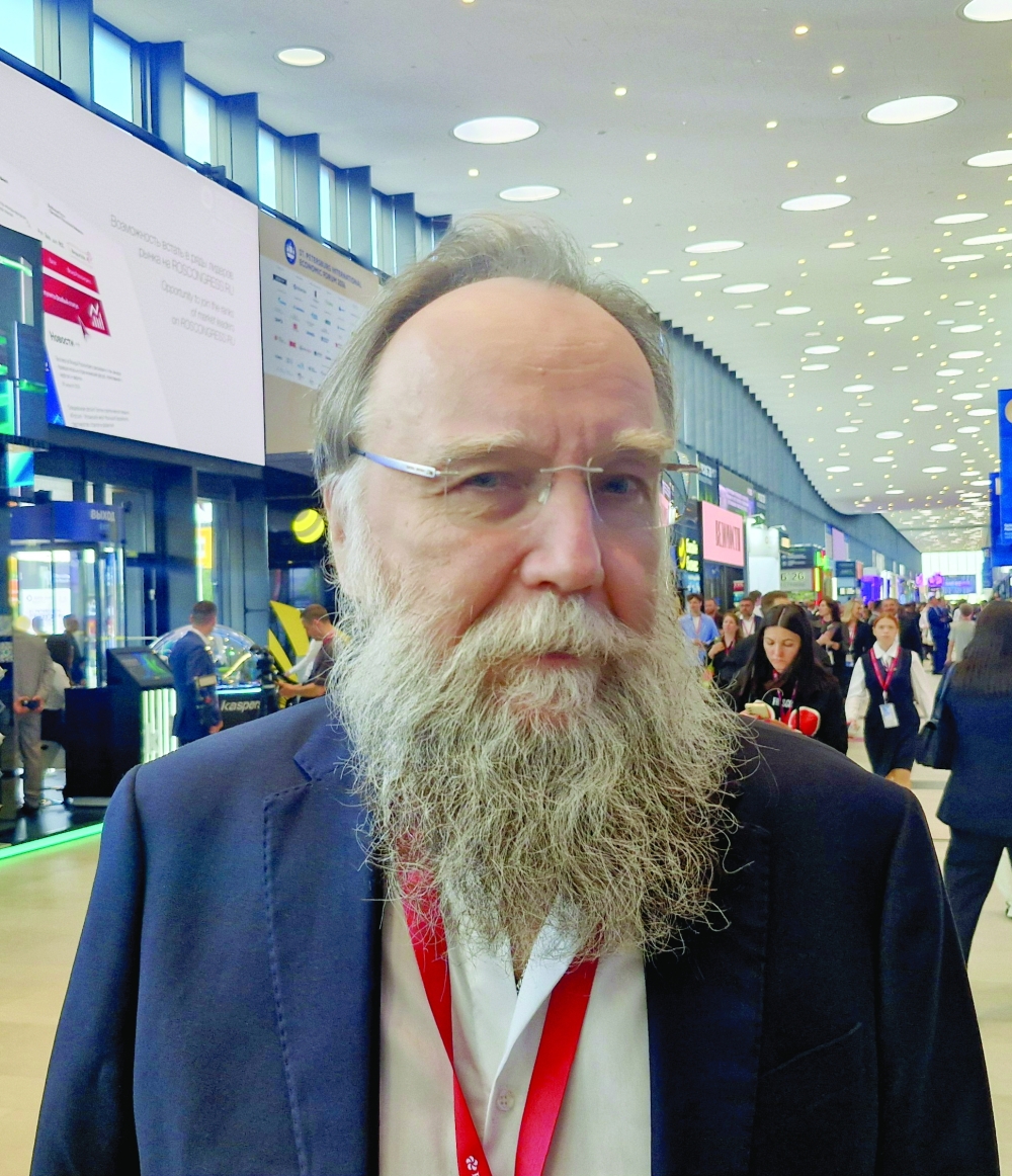 Russian political philosopher Alexander Dugin.