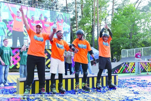 Omani skaters impress at Belarus sports festival