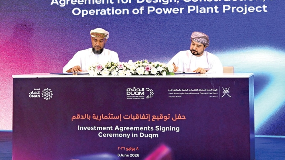 Duqm attracts investments worth RO 2.9 bn