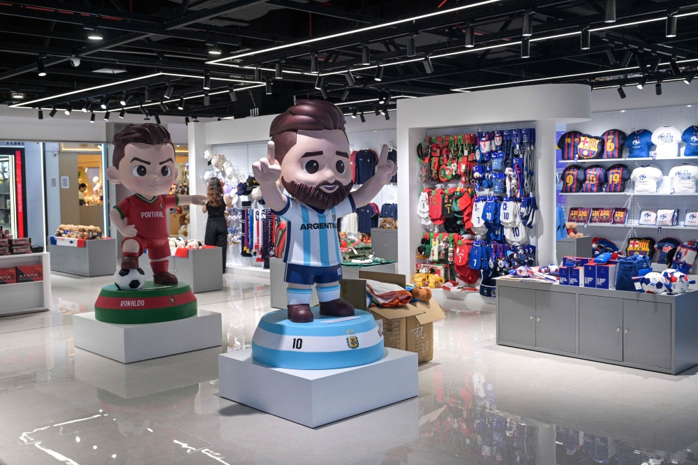 Messi plushies see roaring trade as China firms get WC boost