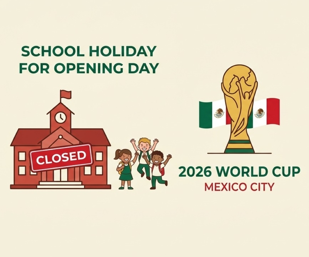Mexico closes schools during WC opener to ease traffic