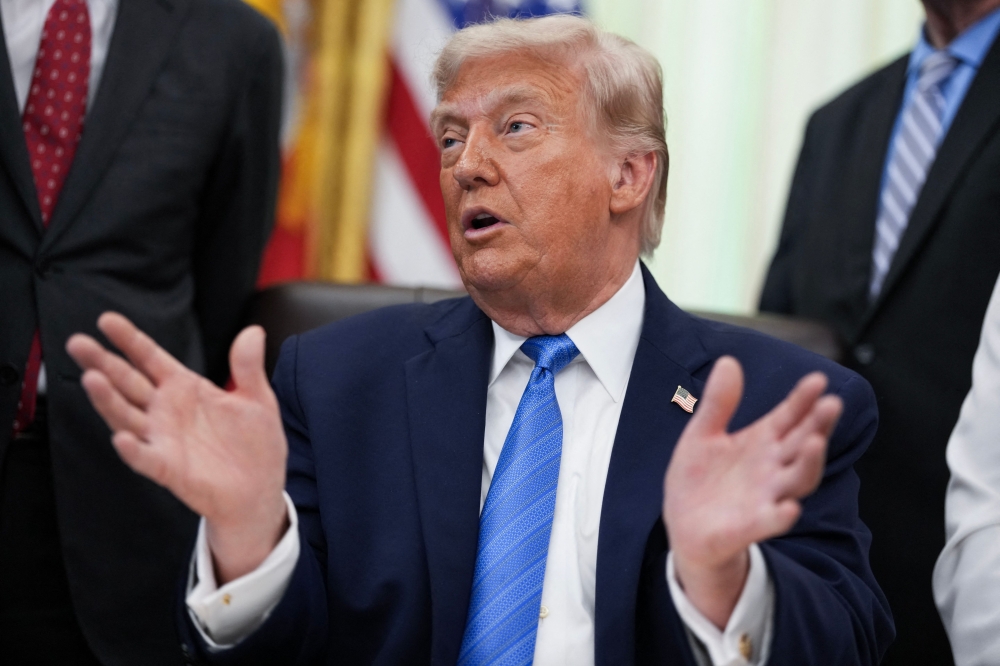 US President Donald Trump  