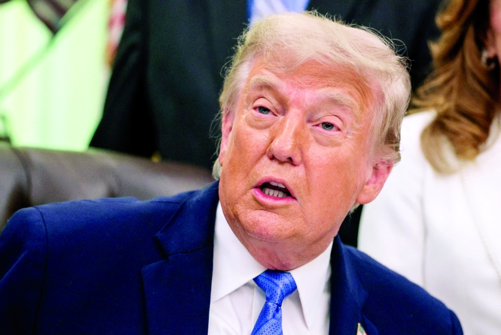 US President Donald Trump   