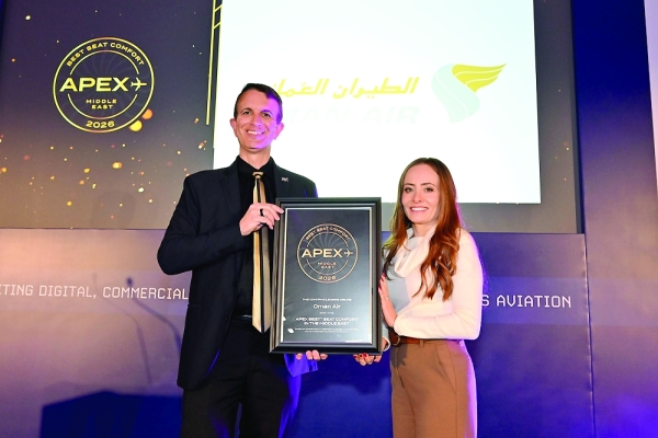 Oman Air wins ME's most comfortable seats award