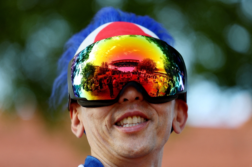 
A Japan fan during the event. — Reuters 