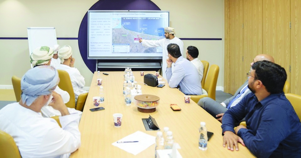 Madayn hosted a meeting to highlight the advantages and incentives available at the industrial city. 
