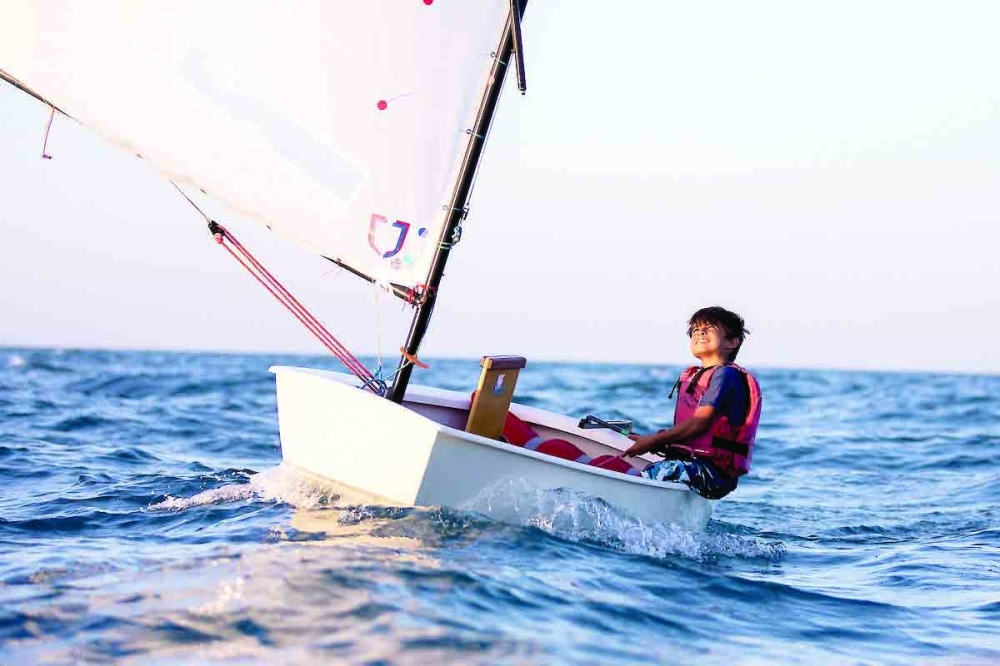 A photo from the 2022 Arab Sailing Championship competitions