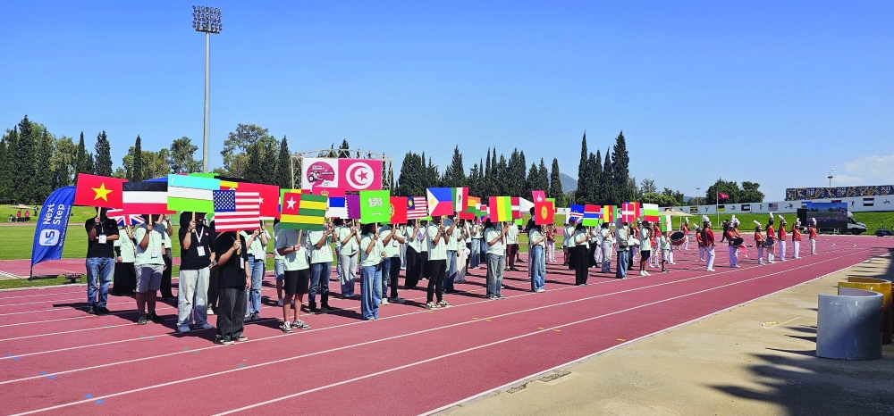 The opening ceremony of the Tunis 2026 World Para Athletics Grand Prix.