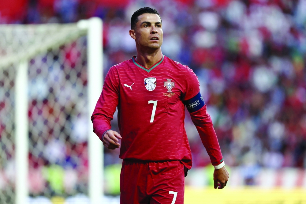 Portugal's Cristiano Ronaldo. — Reuters