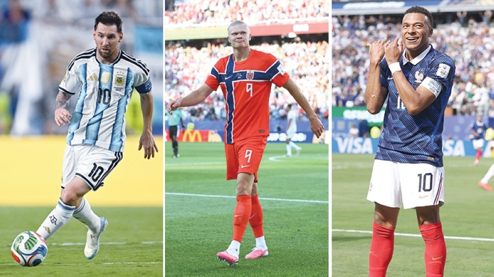 Goal machines Messi, Haaland and Mbappe give their teams perfect starts