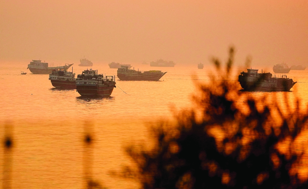 T​here Saudi-flagged supertankers carrying 6 million barrels of crude sailed through the Strait of Hormuz on Thursday, hours after US President Donald Trump signed a deal with Iran to end the war that has disrupted global energy supplies.