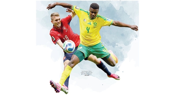 Czech Republic and South Africa draw 1-1 at World Cup