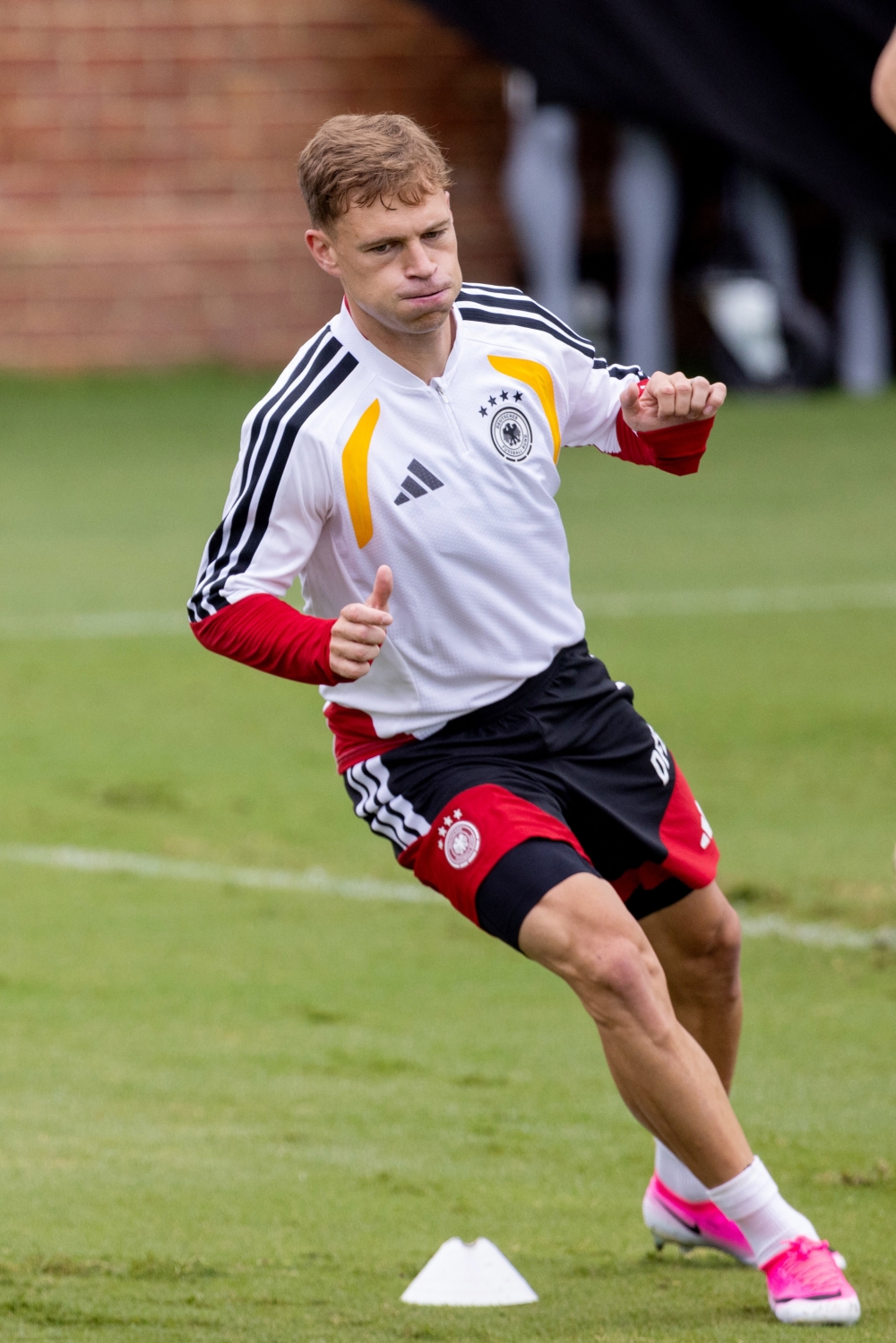   
Germany's Joshua Kimmich during training 