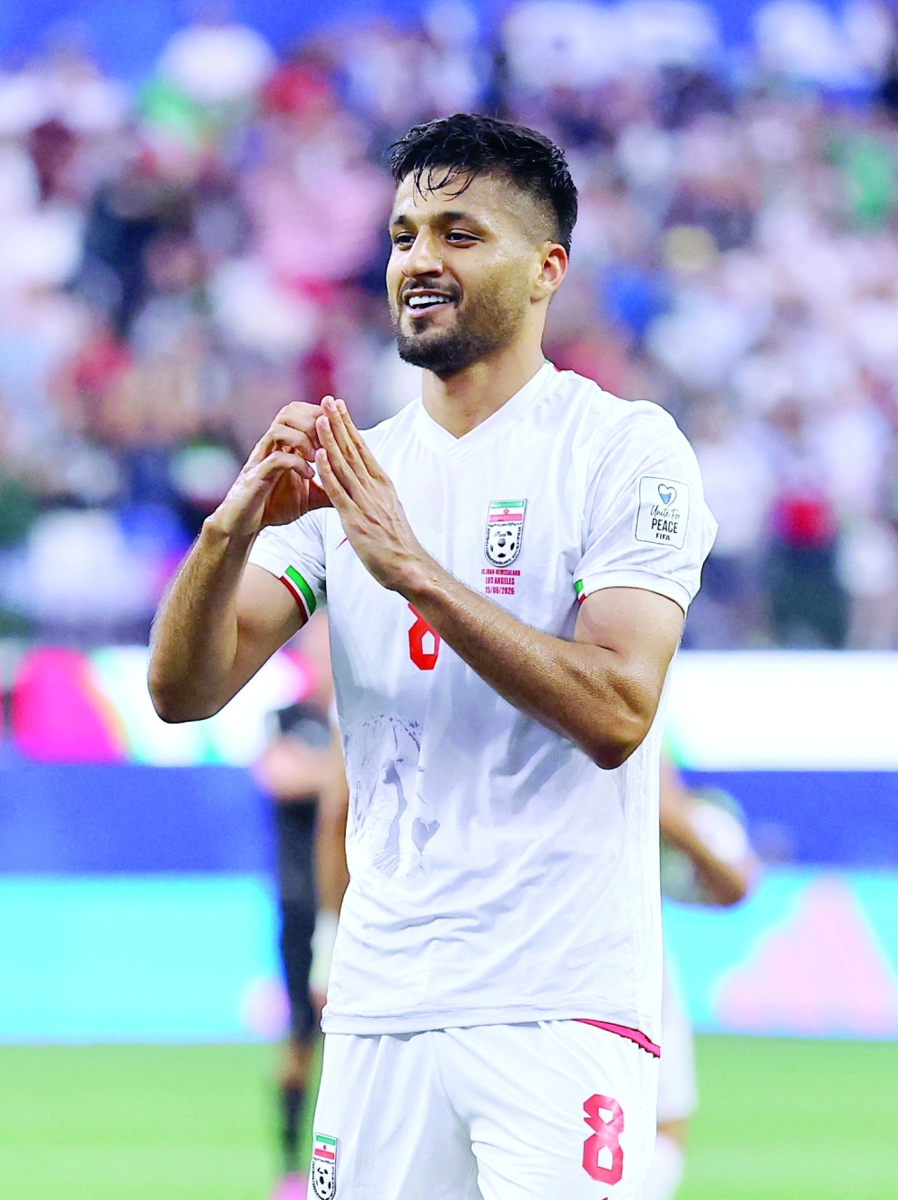  
Iran's Mohammad Mohebbi. — Reuters